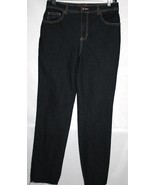 GLORIA VANDERBILT Amanda Stretch Jeans SZ 8 Average NEEDS HEMMING!  D89 - $16.34 CAD