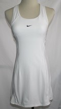 Nike Fit Dry White Racer Back Tennis Dress 0-2 X-Small   #1374 - £59.95 GBP