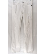 CITIZENS OF HUMANITY Jerome Dahan Freyed White Bootcut 5 Pocket Jeans Si... - $129.36 CAD