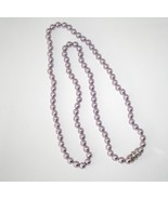 Nolan Miller 34&quot; Violet Simulated Pearl Necklace  J98RJ - £45.62 GBP