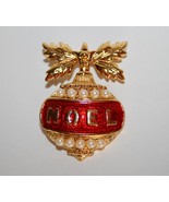 Vintage Avon Faux Pearl Enameled Ornament Pendant (no chain) J208GS - £6.33 GBP