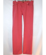 Roberto Cavalli 5 Pkt  Boot Cut Watermelon Pink Jeans Pants Size Small  ... - $326.82 CAD