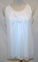 Sioni White Sleeveless Rope Neck Lined Blouse  Small   #1370 - £14.39 GBP