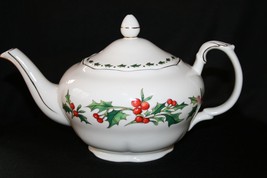 Waldman House A Cup of Christmas Tea Hegg Hanson 3 Cup Tea Pot with Lid ... - $58.00
