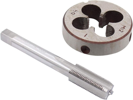 12Mm X 1 Metric Right Hand round Die Machine Thread Die and Plug Tap M12... - £18.35 GBP