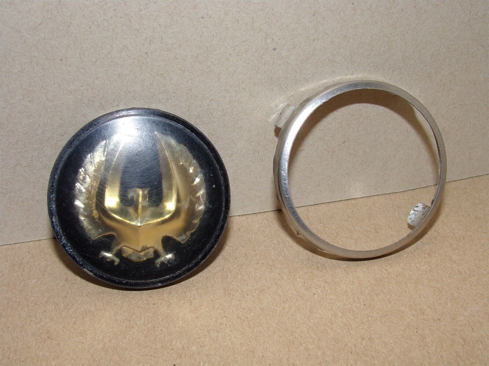1967 1968 Chrysler Imperial Hubcap Bird Emblem OEM Crown Lebaron Ghia - $53.98