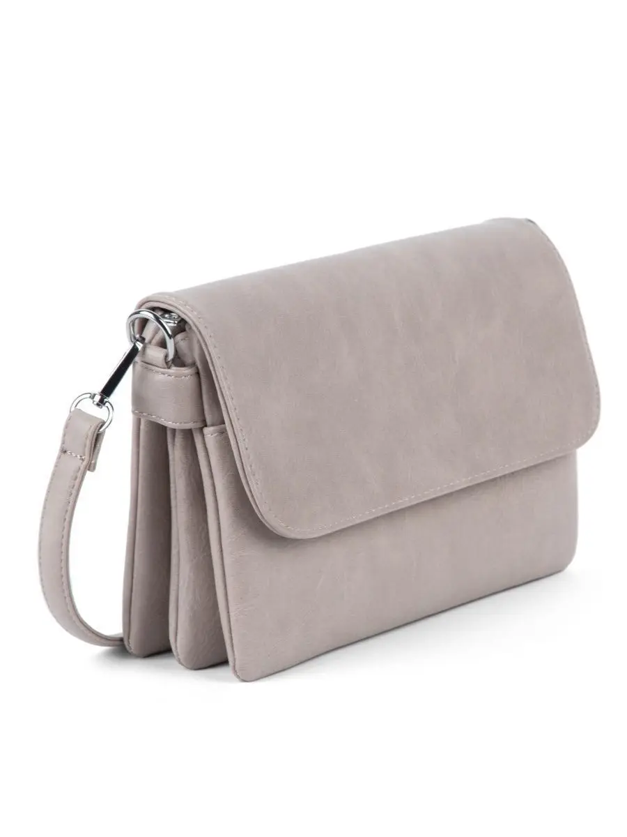New Fashion Three Layer Crossbody Shoulder Bag Carrying Bag Solid Color ... - $47.14