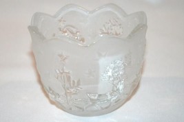 MIKASA HOLIDAY CLASSIC Germany Santa Votive Candle Holder  #963 - $18.00