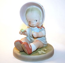 Memories Of Yesterday 1989  &quot;Luck At Last - He Loves Me&quot; Figurine #16262... - £17.43 GBP