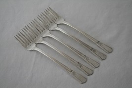 International Wm Rogers Silverplate 1939 -Sovereign- Set of 5 Grill Fork... - $25.00