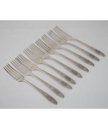 Oneida Community Silverplate 1923 -Bird of Paradise- Set of 9 Dinner For... - £36.05 GBP