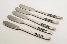 Salem  Japan Stainless -Elegance- Set of 5  Master Butter Knives  #1684 - $34.00