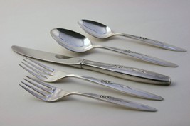 ONEIDA Flatware -Enchantment Gentle Rose-  5 pc Place Setting  3 availab... - $30.00