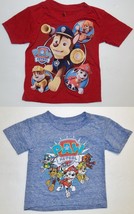 Paw Patrol Toddler Boys T-Shirts Red or Blue Sizes 2T or 3T NWOT - £7.65 GBP