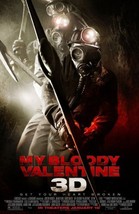 My Bloody Valentine 3-D Movie Poster Postcard 5&quot;x7&quot; Original Promo Item 2009 Hor - £6.35 GBP