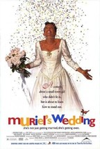 MURIEL&#39;S WEDDING - 27&quot;x40&quot; D/S Original Movie Poster One Sheet 1995 Toni Collett - £31.11 GBP