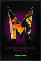 THE MASK - 27x40 D/S Original Movie Poster One Sheet Jim Carrey - £23.14 GBP