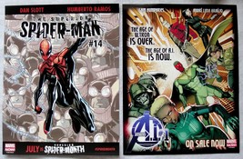 The Superior SPIDER-MAN/AVENGERS 10x13 D/S Original Promo Poster Sdcc 2013 - £7.80 GBP