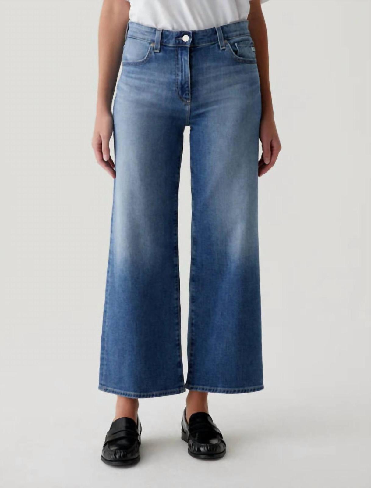 Ag Jeans Saige Wide Leg Crop Jeans Bell Canyon - $116.00