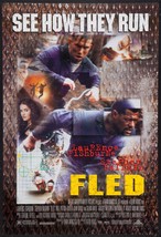 FLED - 27&quot;x40&quot; Original Movie Poster One Sheet 1996 Lawrence Fishburne S... - $24.49