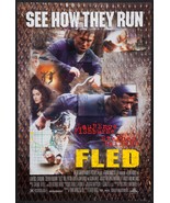 FLED - 27&quot;x40&quot; Original Movie Poster One Sheet 1996 Lawrence Fishburne S... - £19.21 GBP