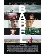 BABEL - 27&quot;x40&quot; D/S Original Movie Poster One Sheet 2006 Brad Pitt Cate ... - €17,27 EUR