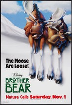 Disney&#39;s Brother Bear - D/S 27&quot;x40&quot; Original Movie Poster One Sheet 2003 - £19.35 GBP