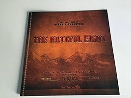 HATEFUL EIGHT - Original Movie Program 2015 Quentin Tarantino Jennifer Jason Lei - £19.26 GBP