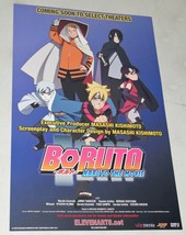 Boruto: Naruto The Movie - 11&quot;x17&quot; D/S Original Promo Movie Poster 2015 Rare - $19.59