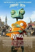 RANGO - 27x40 D/S Original Movie Poster One Sheet Johnny Depp - £15.62 GBP