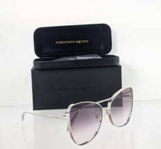 Brand New Authentic Alexander McQueen Sunglasses AM 0228 003 63mm Frame - £197.83 GBP