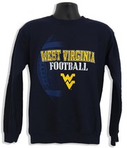 West Virginia Mountaineers Pigskin Design Sweatshirt Small - $18.94