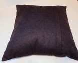 Calvin Klein Raisin Purple Heathered Wool deco pillow $160 NWT Rare - $70.03