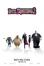 Hotel Transylvania 2 - 11.5&quot;X17&quot; D/S Original Promo Movie Poster 2015 Coloring P - £7.82 GBP