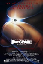 INNER SPACE - 27&quot;x40&quot; Original Movie Poster One Sheet Rolled 1987 Dennis Quaid M - £30.66 GBP
