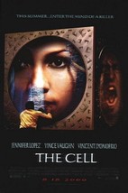 THE CELL - 27&quot;X40&quot; D/S Original Movie Poster One Sheet 2000 Jennifer Lopez - $29.39