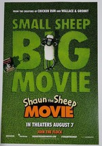 Shaun The Sheep - 13.5&quot;x20&quot; Original Promo Movie Poster Sdcc 2015 Comic Con Adv. - £7.80 GBP