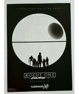 ROGUE ONE: A STAR WARS STORY Original Promo Movie Poster 9.5&quot;x13&quot; CINEMA... - £62.59 GBP