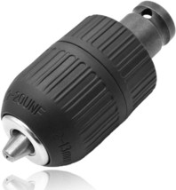 Mesee 2-13Mm Capacity Keyless Drill Chuck Adapter, 1/2-20Un Mount Thread Impact - $38.27