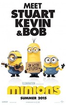 MINIONS - D/S 27&quot;X40&quot; Original Movie Poster One Sheet 2015 Animation - £18.91 GBP