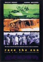 RACE THE SUN - 27X40 D/S Original Movie Poster One Sheet 1996 Halle Berry - £38.30 GBP