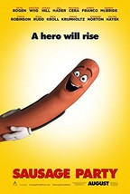 SAUSAGE PARTY - 27&quot;x40&quot; D/S Original Movie Poster One Sheet 2016 Seth Rogen - £19.62 GBP