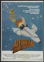AIRPLANE II (2) - 27.5&quot;x39.5&quot; Original Movie Poster One Sheet Spanish 19... - $29.39