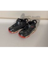 Nike Air Jordan Rétro 6 Anneaux Taille 6c Bébé Rose et Noir 323420-004 C... - $31.17