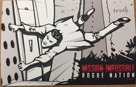 Mission Impossible: Rogue Nation - 19&quot;x13&quot; Original Imax Promo Movie Poster 2015 - £15.65 GBP