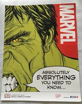 Marvel The Incredible Hulk Dk 17&quot;x22&quot; Original Promo Poster Sdcc 2016 - £11.74 GBP