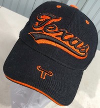 All American Texas Longhorns YOUTH Black Adjustable Baseball Cap Hat - £9.92 GBP