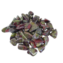 5 - 100 x Dragon Blood Jasper Tumble Stone Crystal 10-20mm - £3.91 GBP+