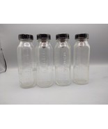 Vintage Collectors Glass Evenflo Layette Package of 4 Bottles Nipples - $36.06 CAD