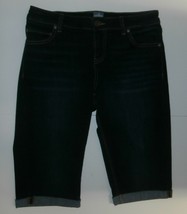 New York &amp; Company Soho Jeans - Denim 14 inch Shorts; Size 2 - £15.56 GBP